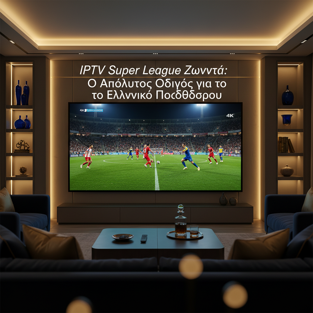 IPTV Super League Ζωντανά: Ο Απόλυτος Οδηγός για το Ελληνικό Ποδόσφαιρο