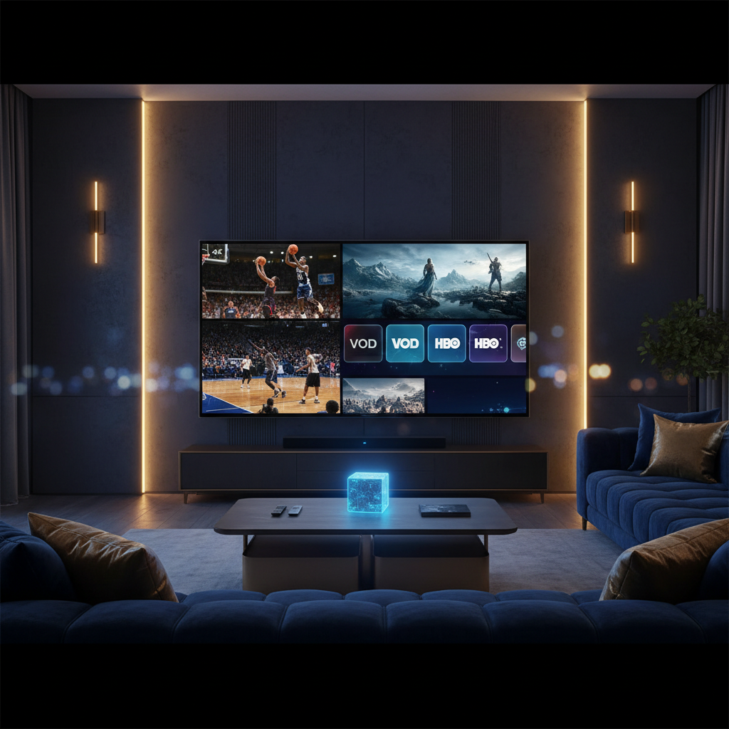 Unlock Entertainment: IPTV with VOD, Netflix, HBO & Disney+ in the USA