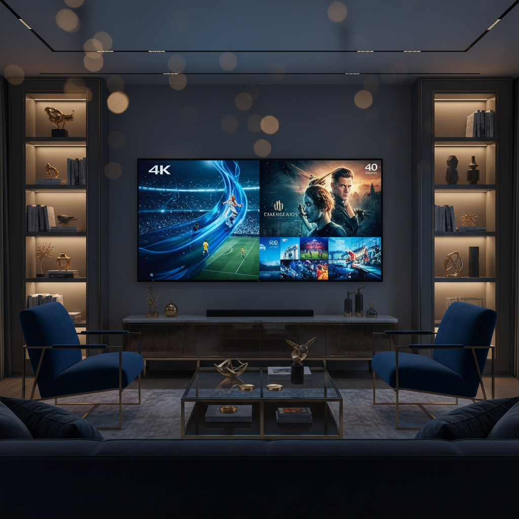 IPTV con VOD: Tu Centro de Entretenimiento Netflix, HBO y Disney en Español