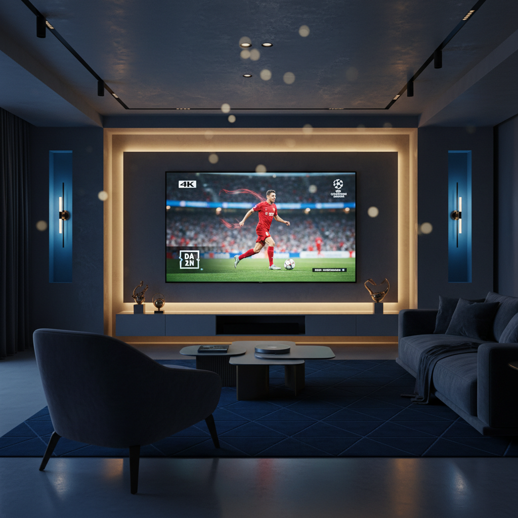 IPTV con DAZN y Champions League en España: Tu Guía Definitiva 2026