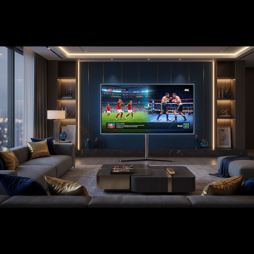 IPTV con DAZN y Champions League en España: Tu Guía Definitiva 2026