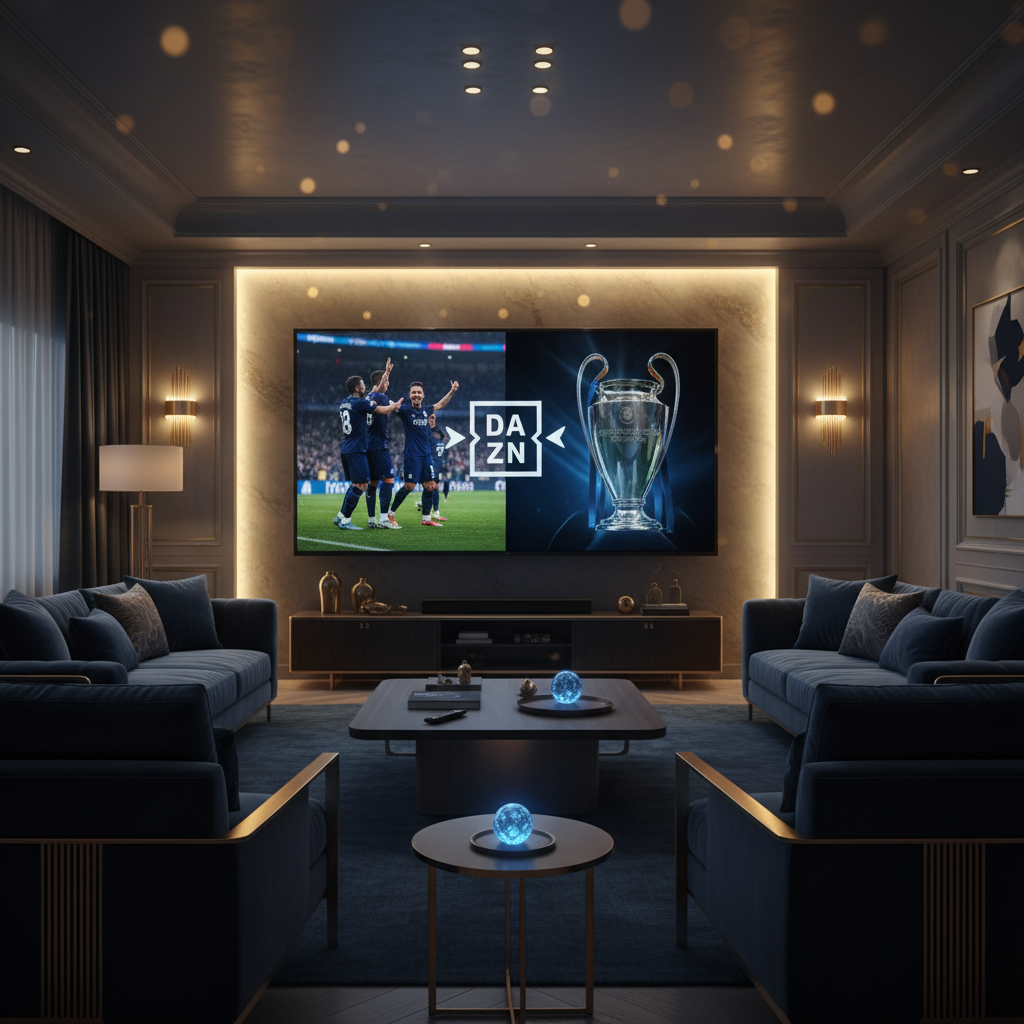 IPTV con DAZN y Champions League en España: Tu Guía Definitiva 2026