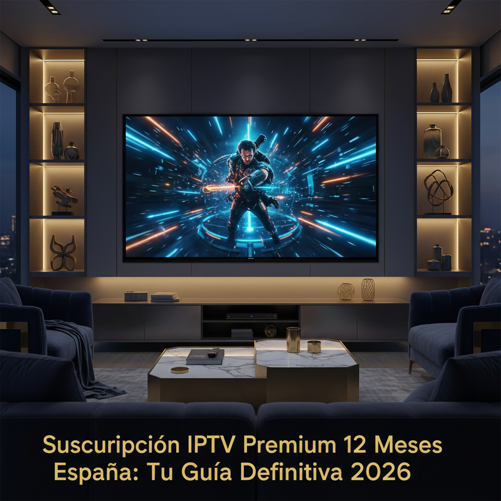 Suscripción IPTV Premium 12 Meses España: Tu Guía Definitiva 2026