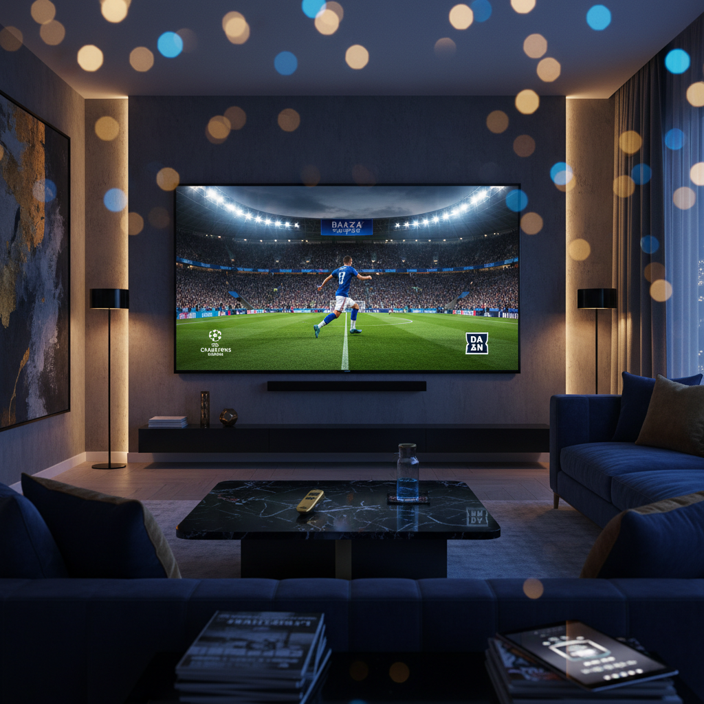 IPTV con DAZN y Champions League en España: Tu Guía Definitiva 2026