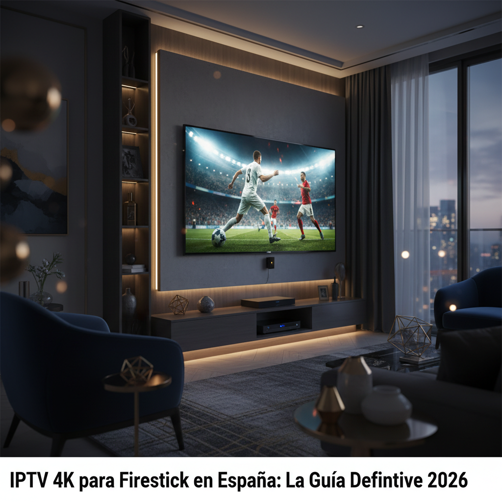 IPTV 4K para Firestick en España: La Guía Definitiva 2026