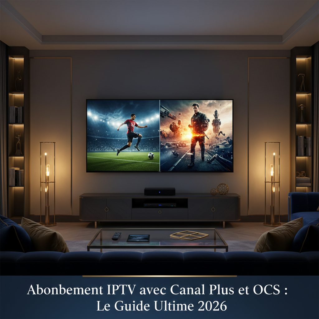 Abonnement IPTV avec Canal Plus et OCS : Le Guide Ultime 2026