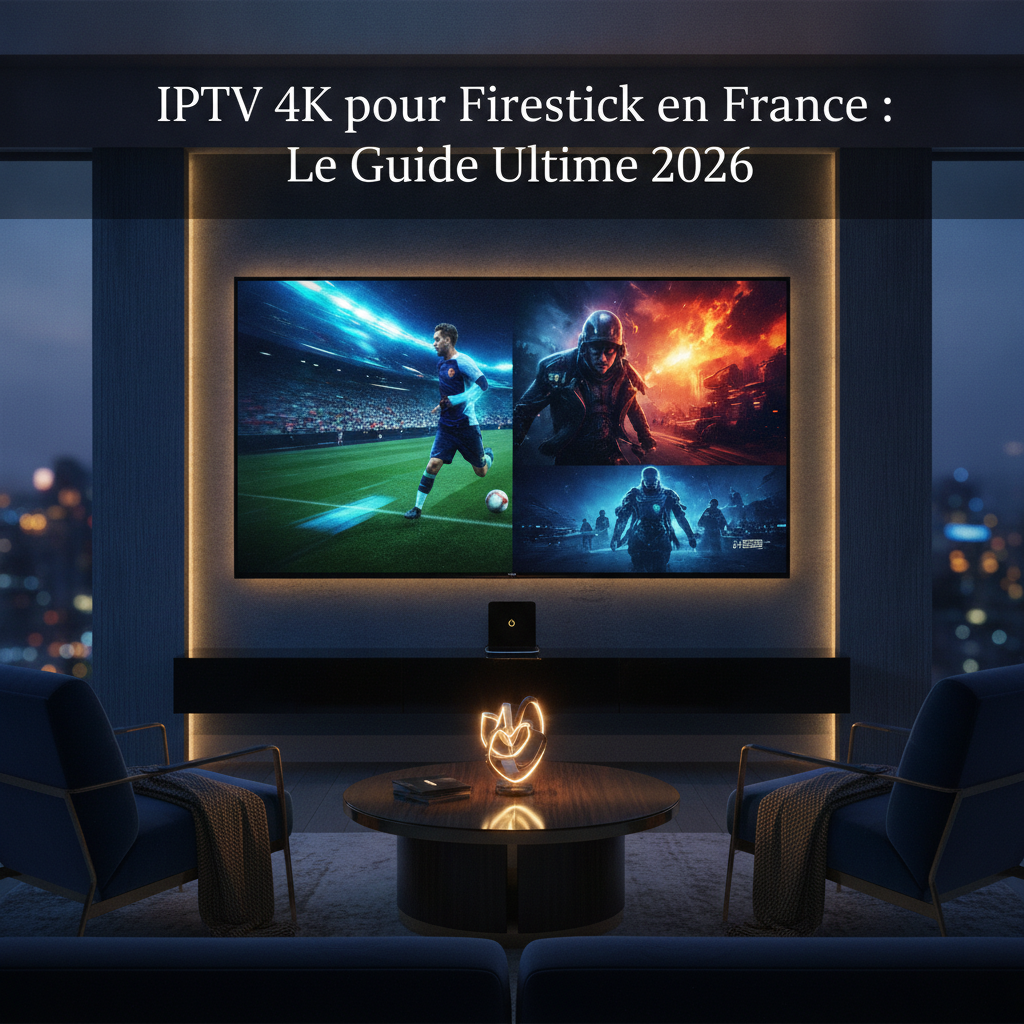IPTV 4K pour Firestick en France : Le Guide Ultime 2026