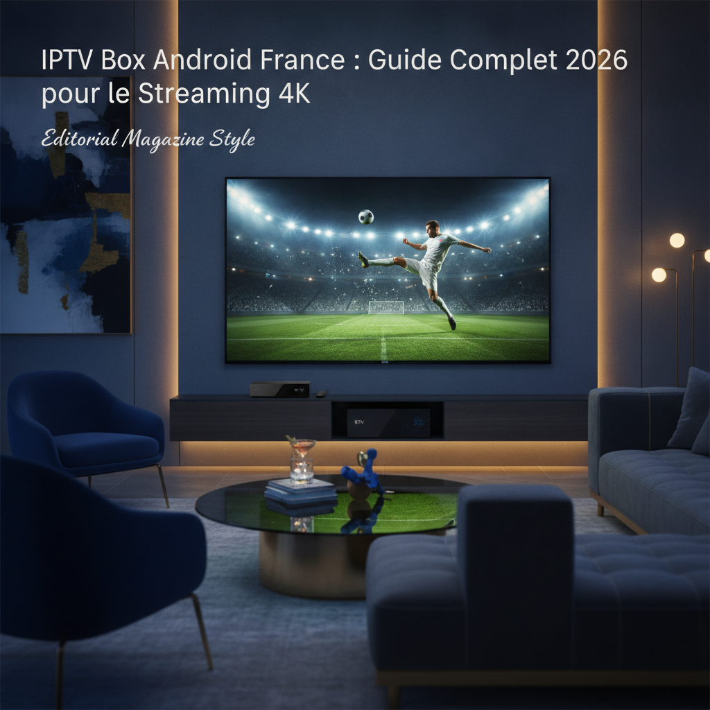 IPTV Box Android France : Guide Complet 2026 pour le Streaming 4K